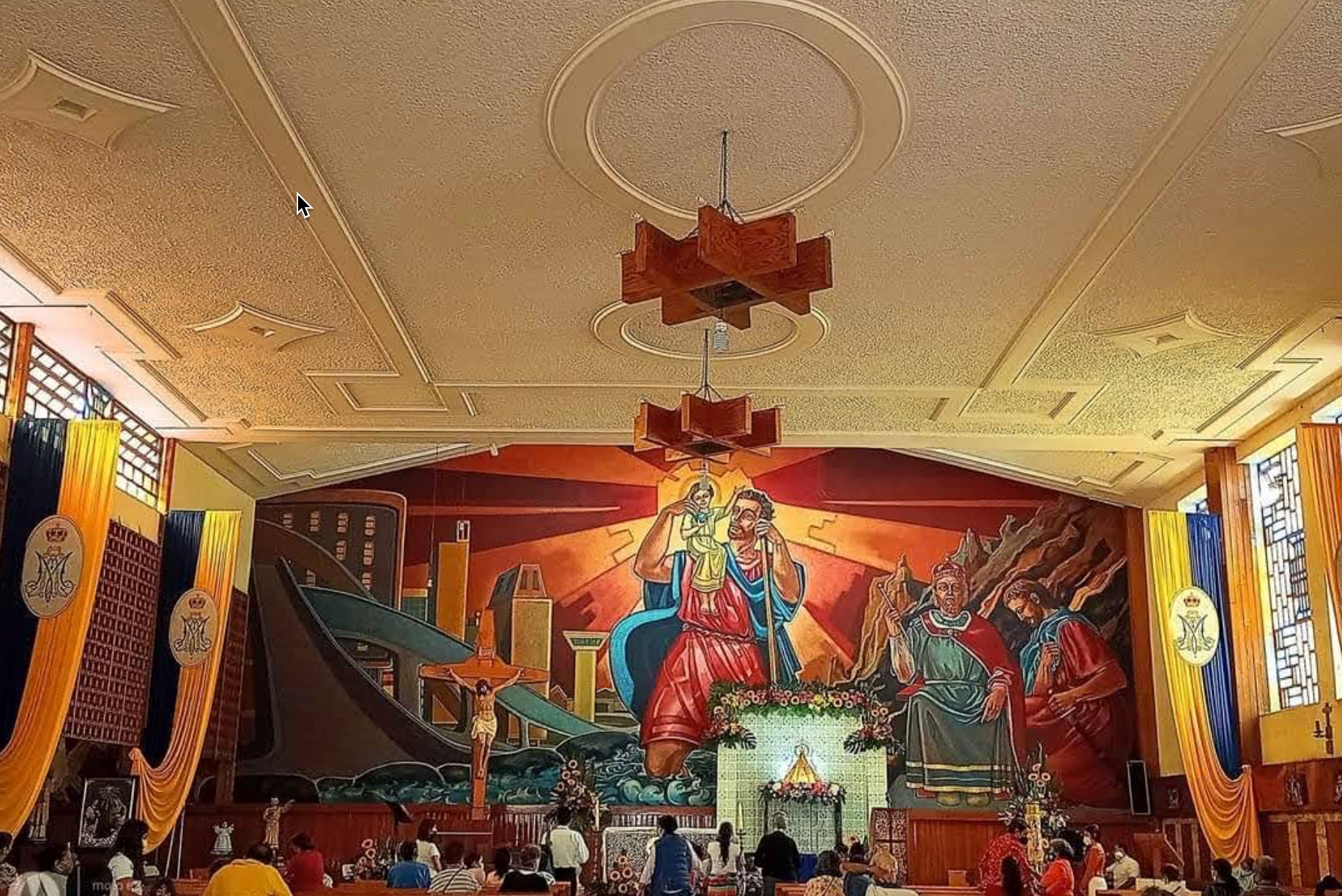 San Cristobal Church Interior