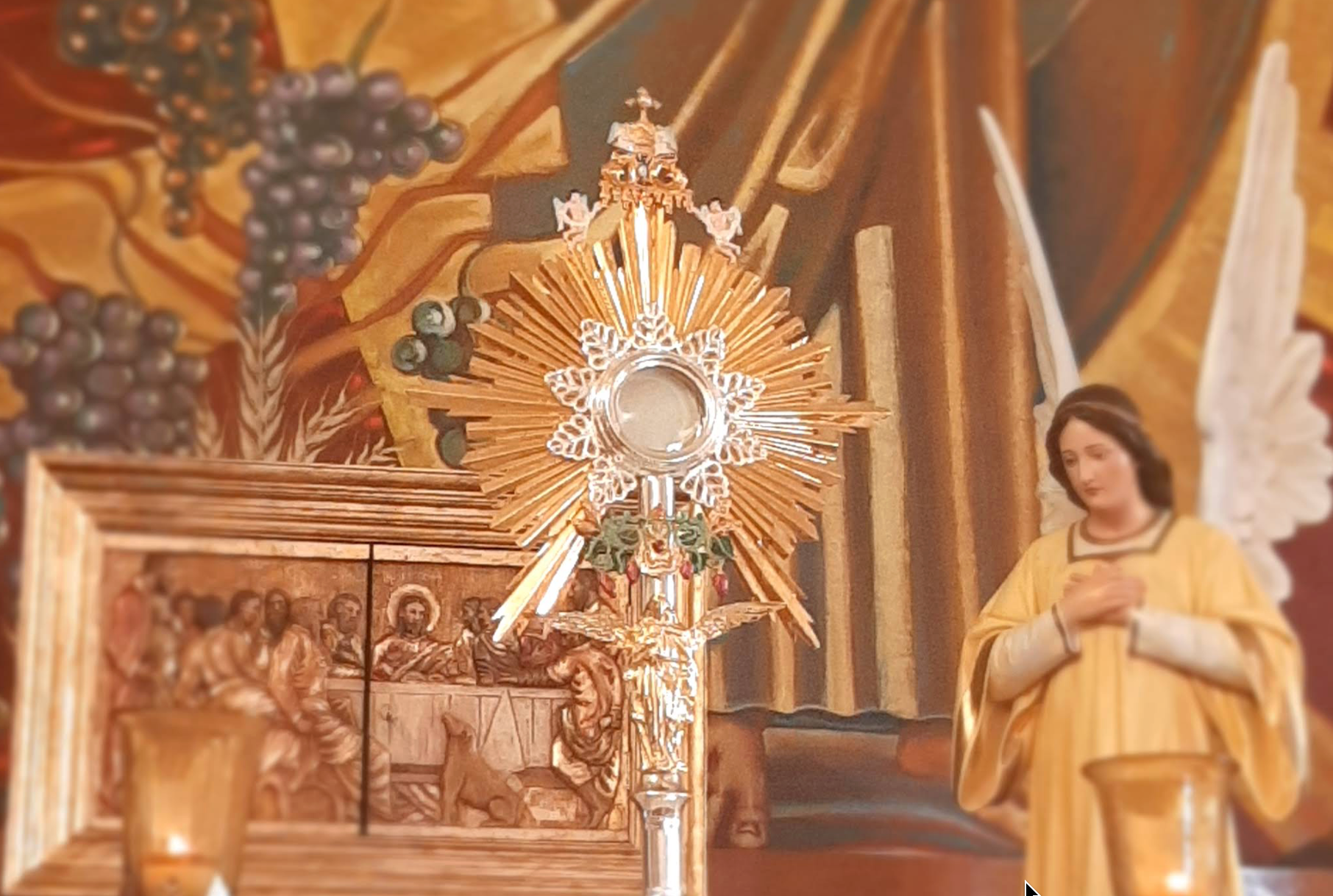 Custodia de la Iglesia San Cristobal